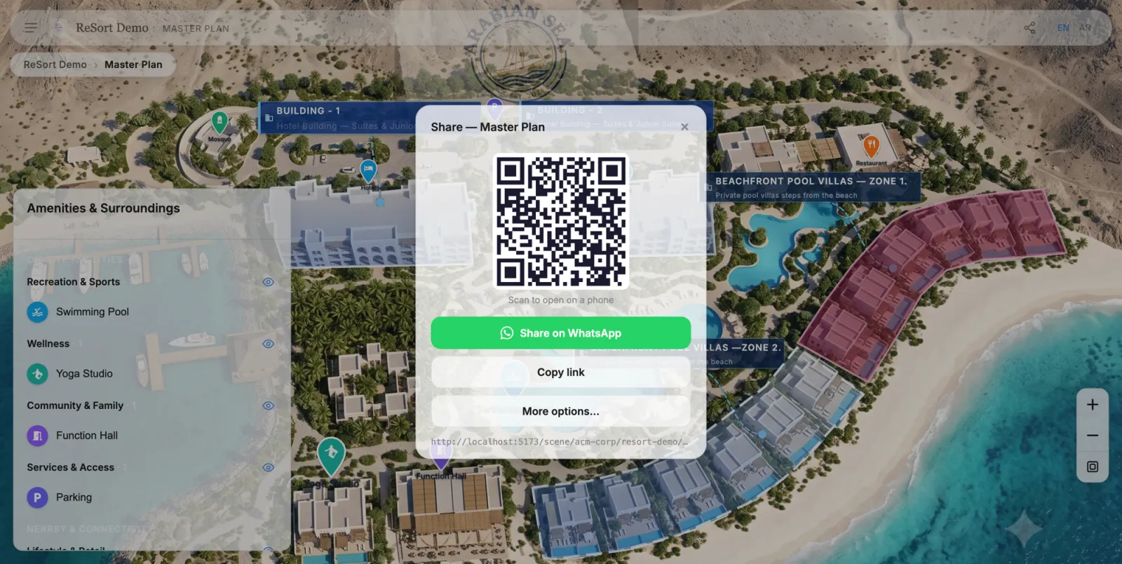 Shareable Property Links: How QR Codes and WhatsApp Turn Buyers Into Distribution